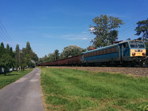 Bahnlinie um den Balaton